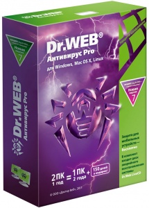 Антивирус Dr.Web Pro для Windows, OS X, Linux Версия 10
