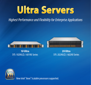 Серверы Supermicro серии Ultra на процессорах нового поколения Intel Xeon Scalable доступны к заказу в нашей компании 